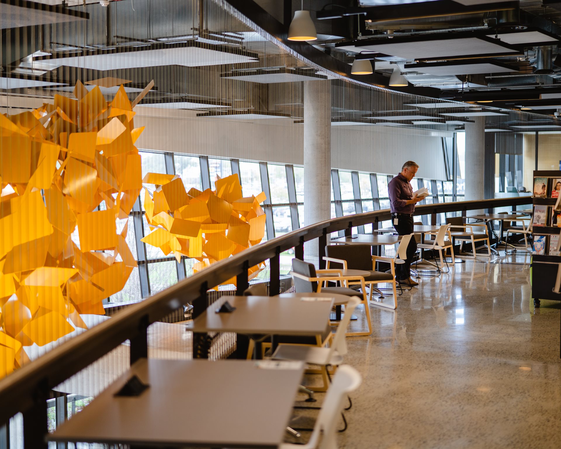 Belmont Museum displays.