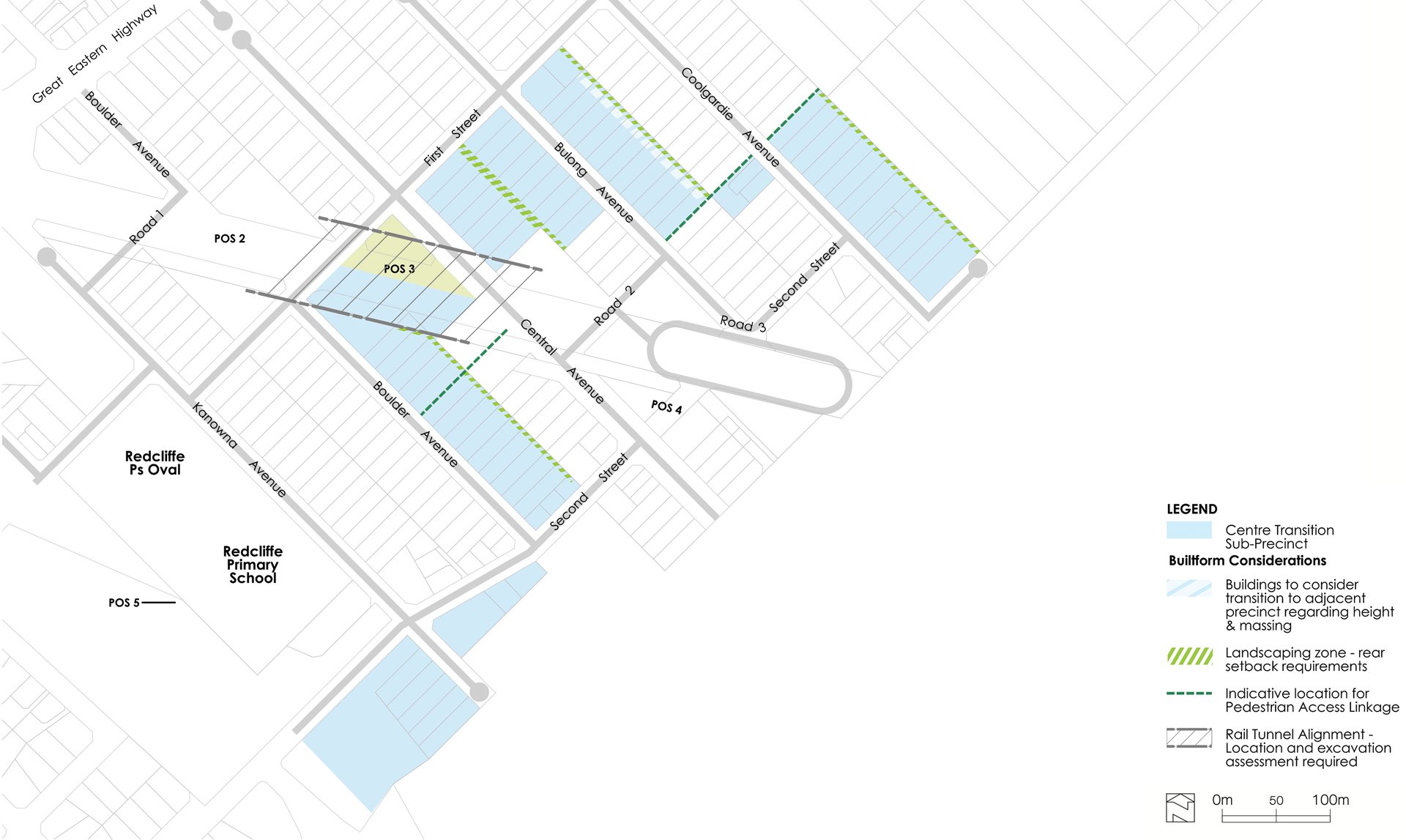 Centre Transition Map