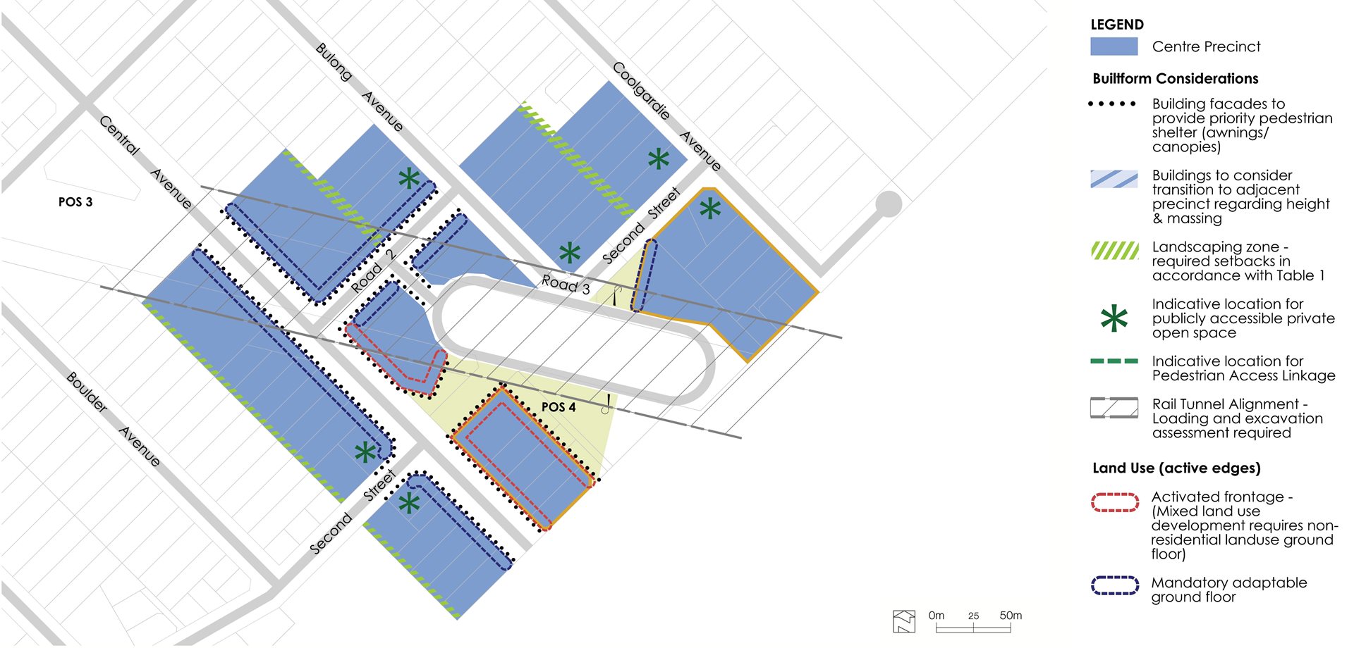 Centre Precinct Map