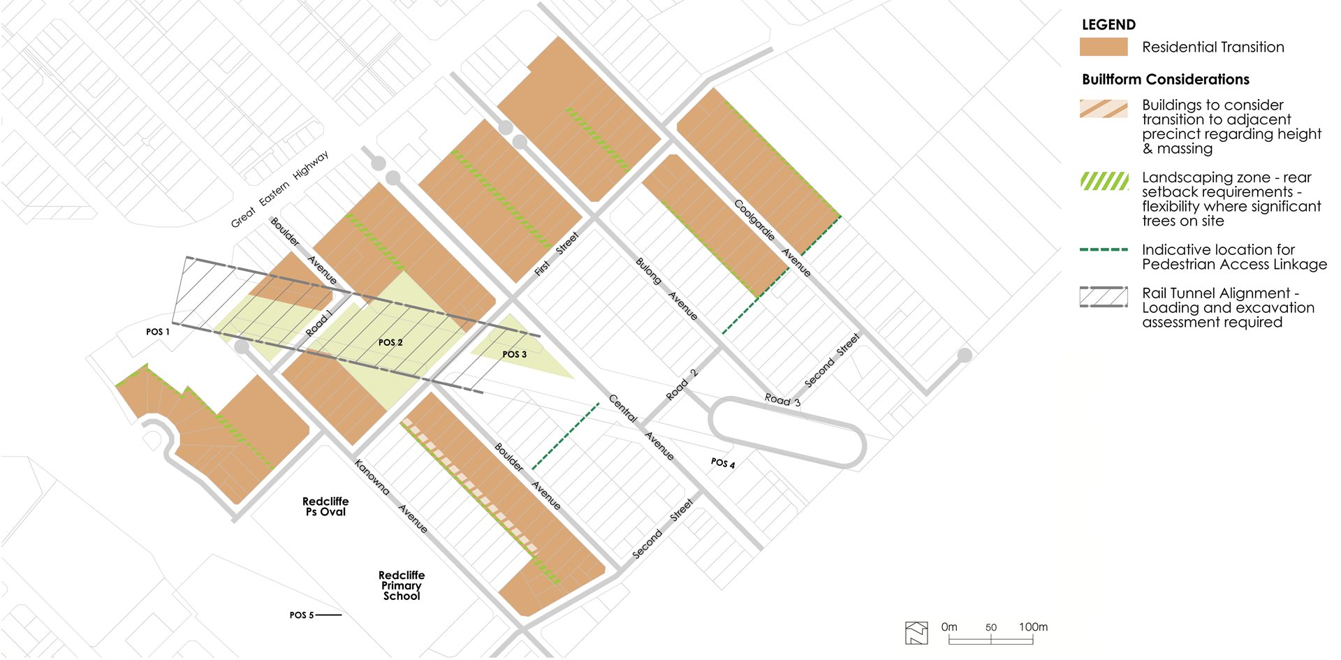 Residential Core Precinct Map