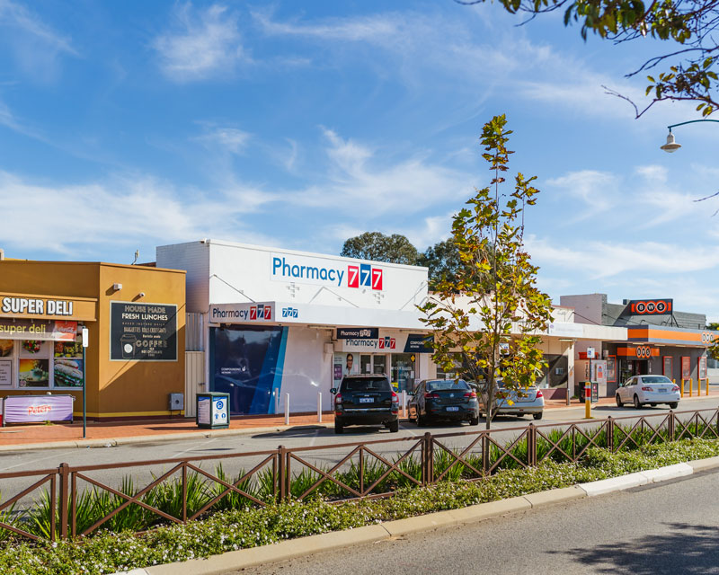 Epsom Street shops street view