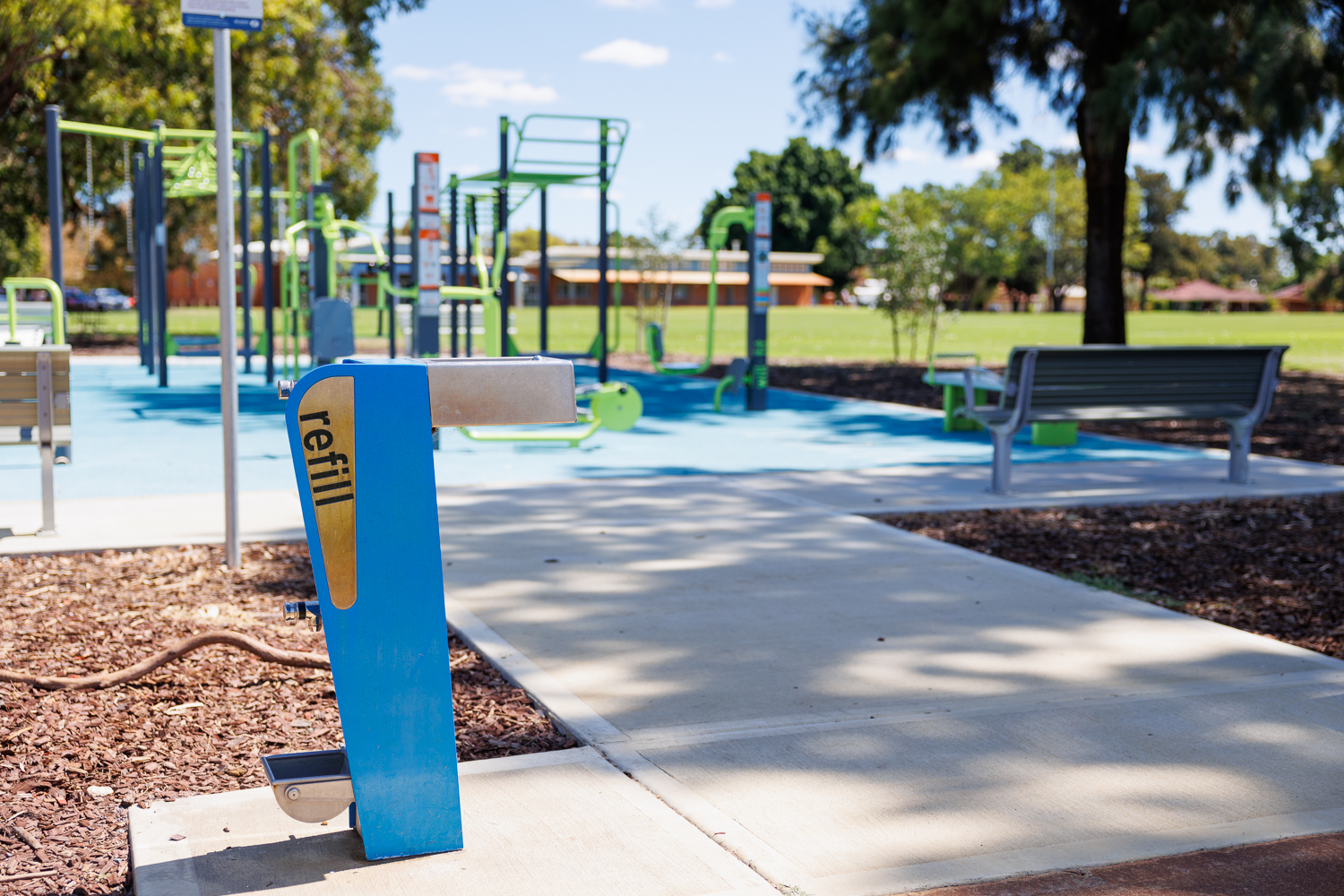 Outdoor exercise equipment