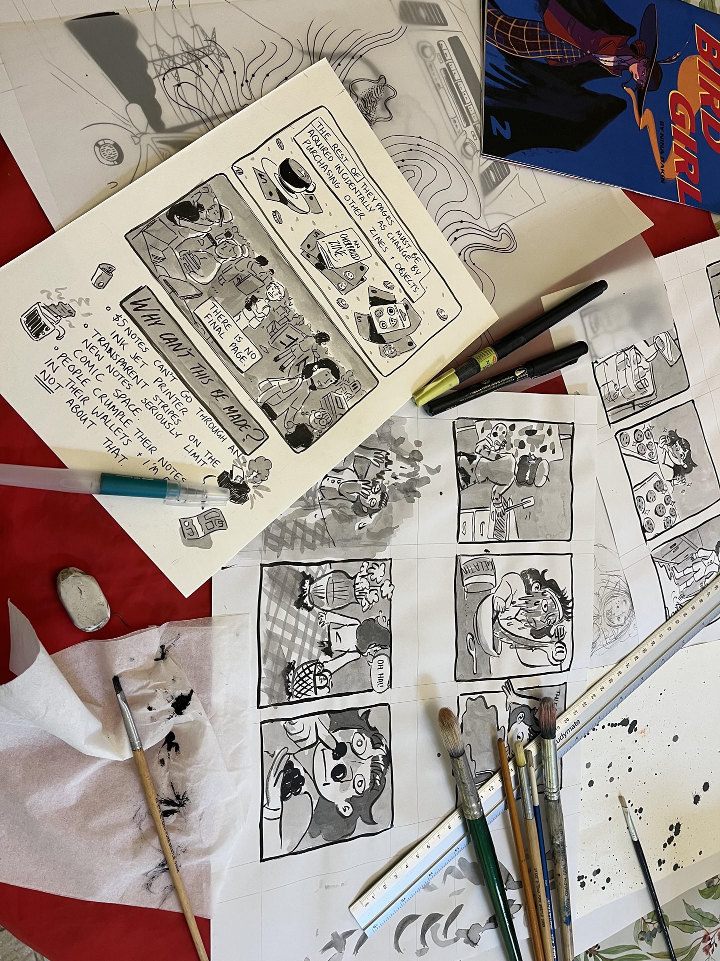 Image for School Holidays: Drawing Graphic Novels