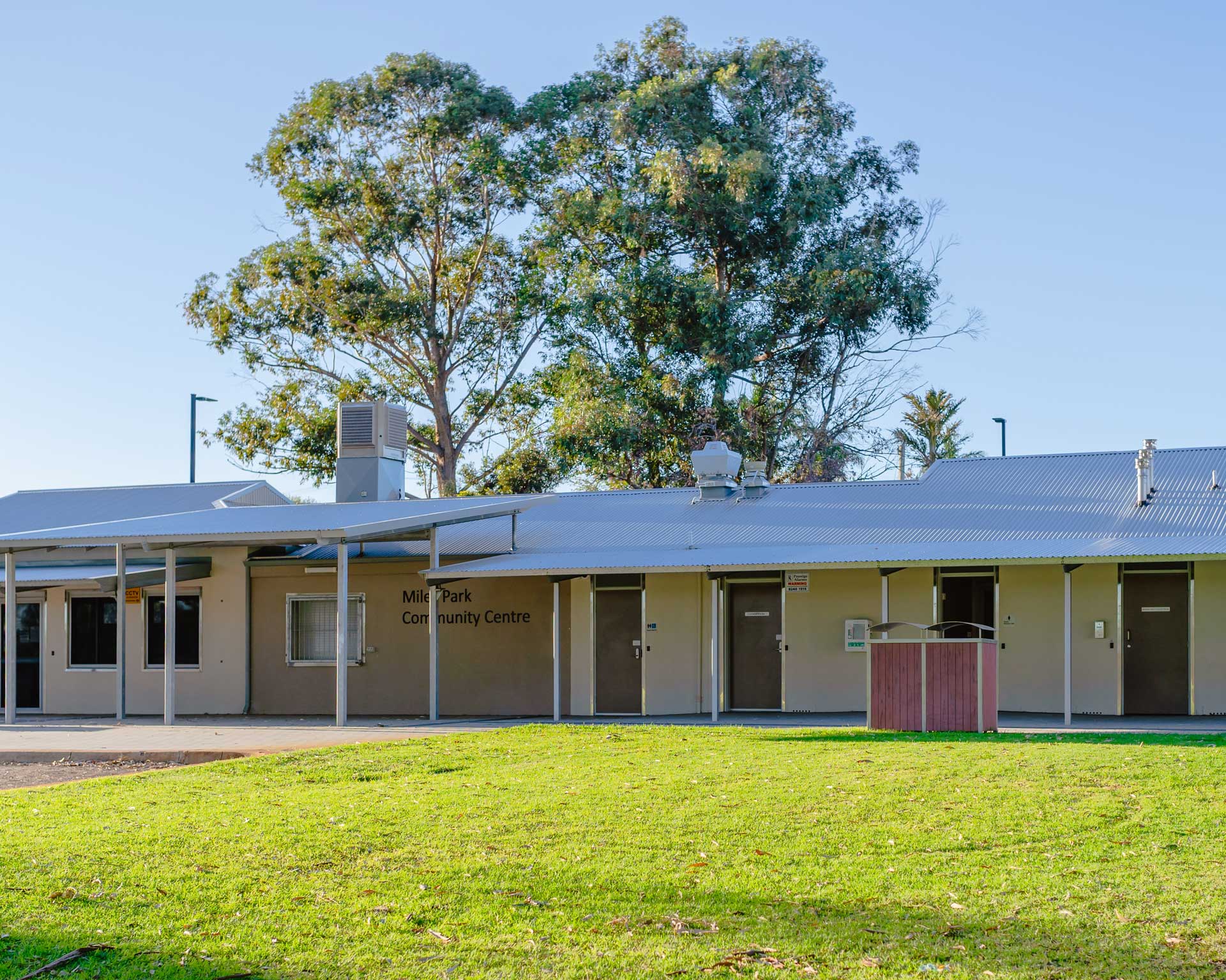 Miles Park Community Centre exterior.