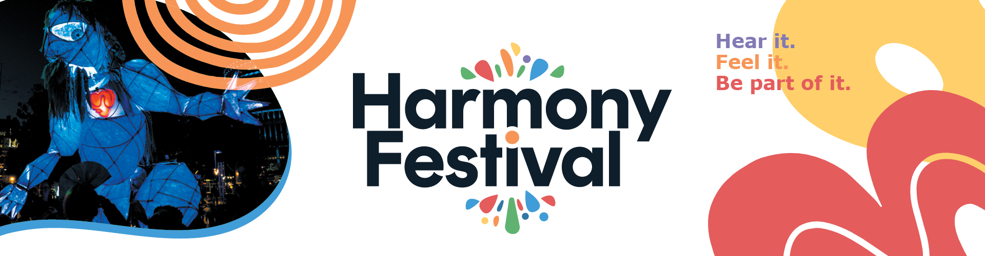 Harmony Festival banner