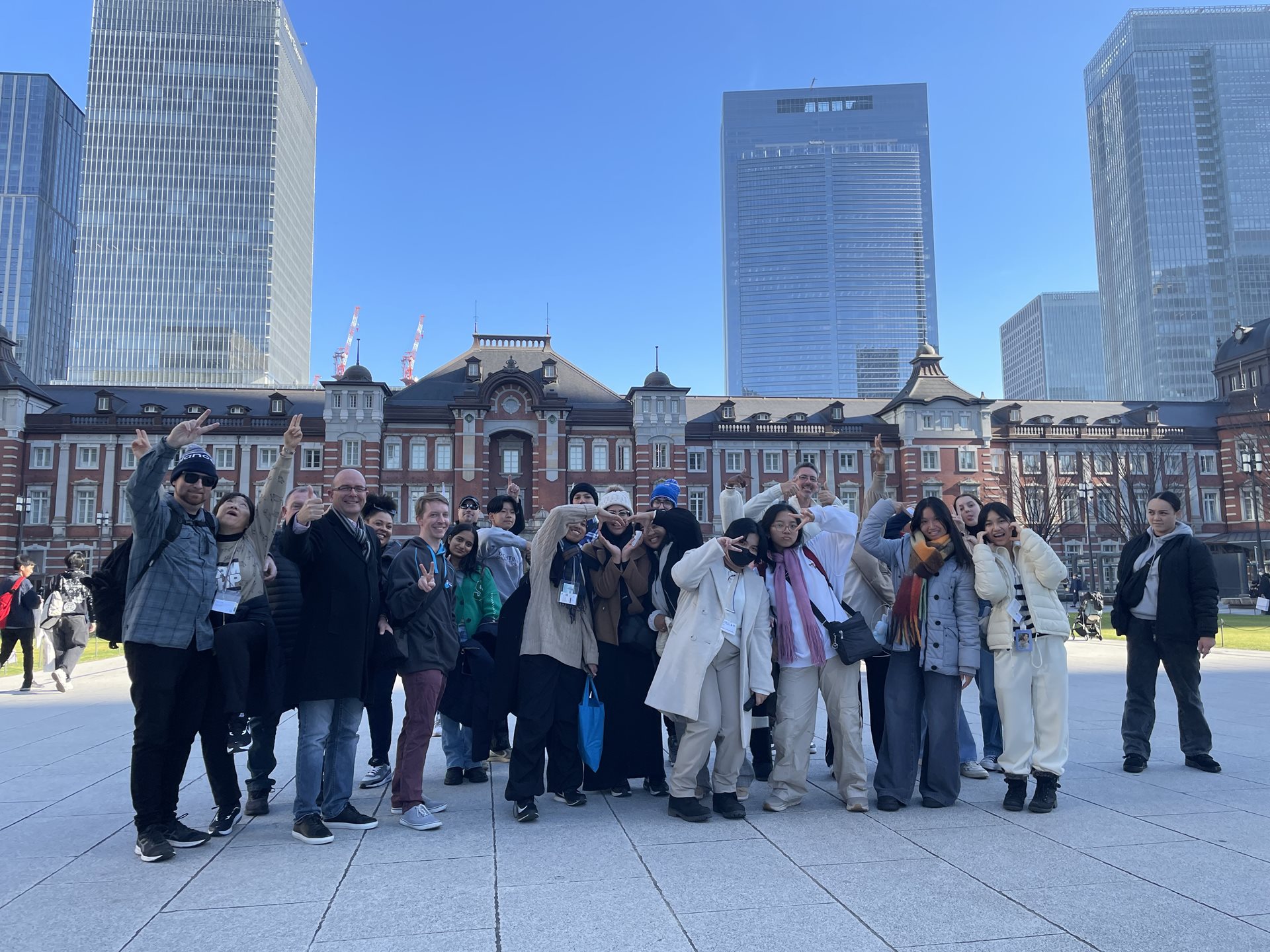 Student delegation in Adachi